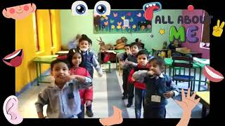 Learning by doing activity done by preschoolers (Body Parts)