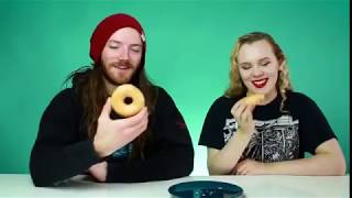 Irish people trying Krispy Kreme for FIRST TIME!  Hilarious!