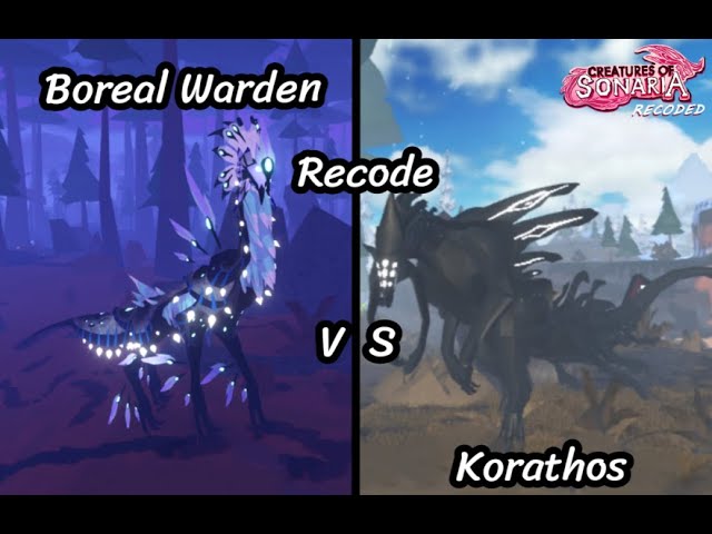 Surviving as Korathos in REcode!, Creatures of Sonaria