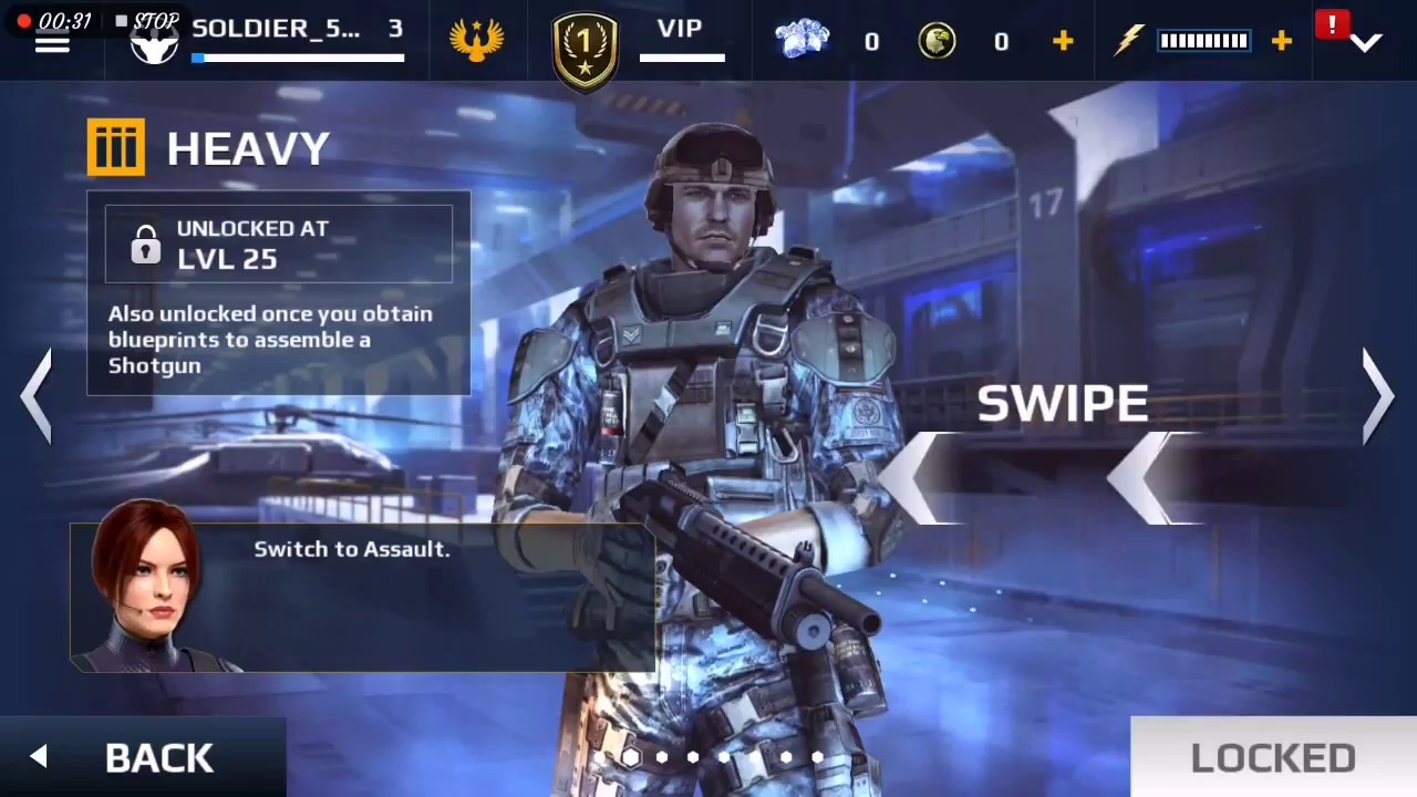 modern combat 5 Part one ||weapon upgrade for first time