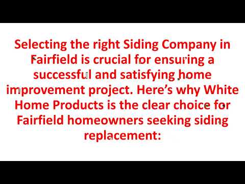 White Home Products - Reliable Siding Company in Fairfield, CT