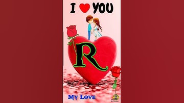 ❣️🥀#status🥀 #nameart New Video Love Lattar names 🥰🎋 #whatsapp #art Name R