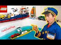 Do these Lego Boats Actually Float? Cops & Robbers Pretend Play Skit | JackJackPlays