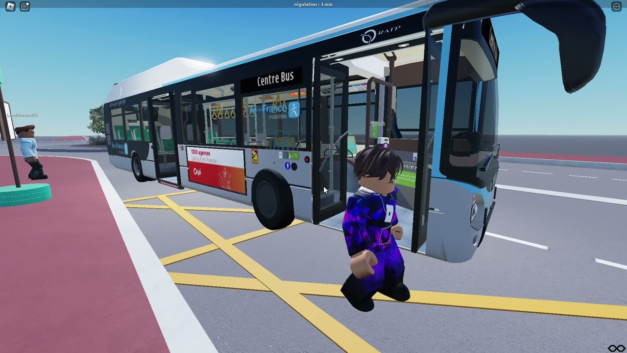 DEPART DE DIFFERENTS BUS | NAVETTE RER A | ROBLOX