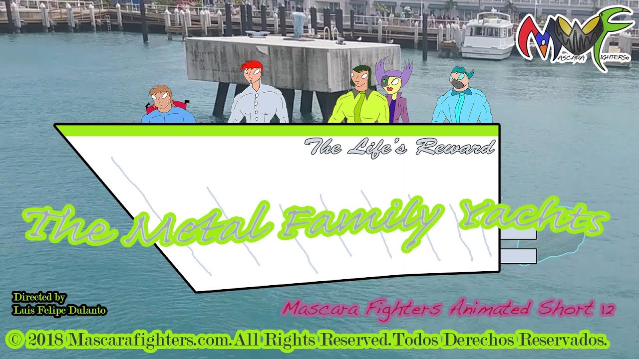Mascara Fighters short 12 The Metal Family yachts