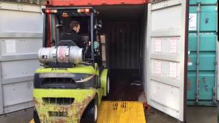 Unloading Shipping Container Services