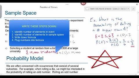 Math 1342 Navidi Sec 5 1 Basic Concepts of Probability
