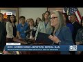 LIVE: Gov. Katie Hobbs signs abortion repeal ban