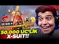 YENİ 50.000 UC'LİK ALEV X-SUİT VE 7 SEVİYE AMR FULLEDİK!! | PUBG Mobile