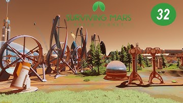 Oval Domes & Tunnel Building - Surviving Mars 1075% MI - Part 32