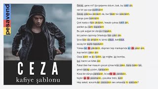 Ceza - Sabah Bastı Geceyi - Savaş Çocukları P2 - Verse 1 - Sözler & Kafiye Şablonu