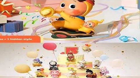 New POPMART Celebrating The Moment POP MART 15th Anniversary Series Blind Box Figurine POPMART Colle