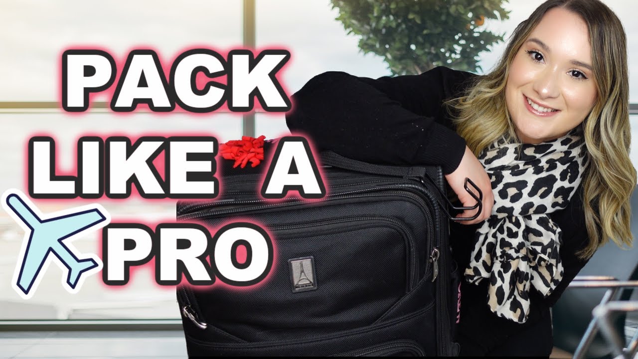 HOW TO PACK A SUITCASE (LIKE A FLIGHT ATTENDANT) | FLIGHT ATTENDANT LIFE