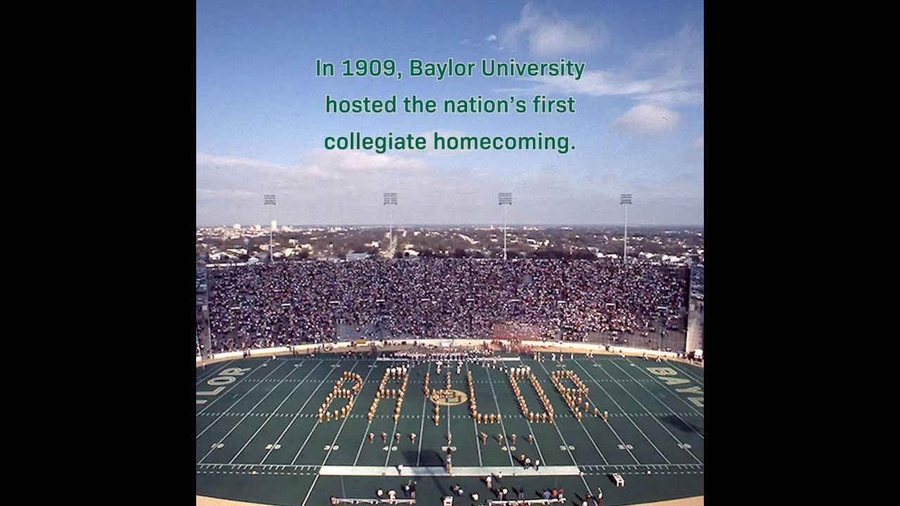 Baylor University Homecoming History