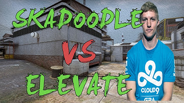 CSGO: POV Cloud9 Skadoodle vs eLevate (25/8) cache @ ESL One Cologne 2015 NA Qualifier