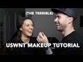 (A TERRIBLE) USWNT MAKE-UP TUTORIAL | FT. ALI KRIEGER