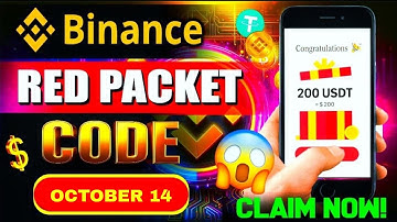 Binance Red Packet Code Today | RedPacket Code in Binance Today | Red PacketCode Today Binance