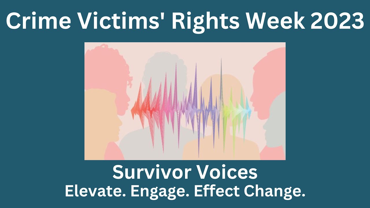 National Crime Victims' Rights Week Event