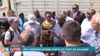 FPI: Patrick Kitebi visite le Port de Kalemie