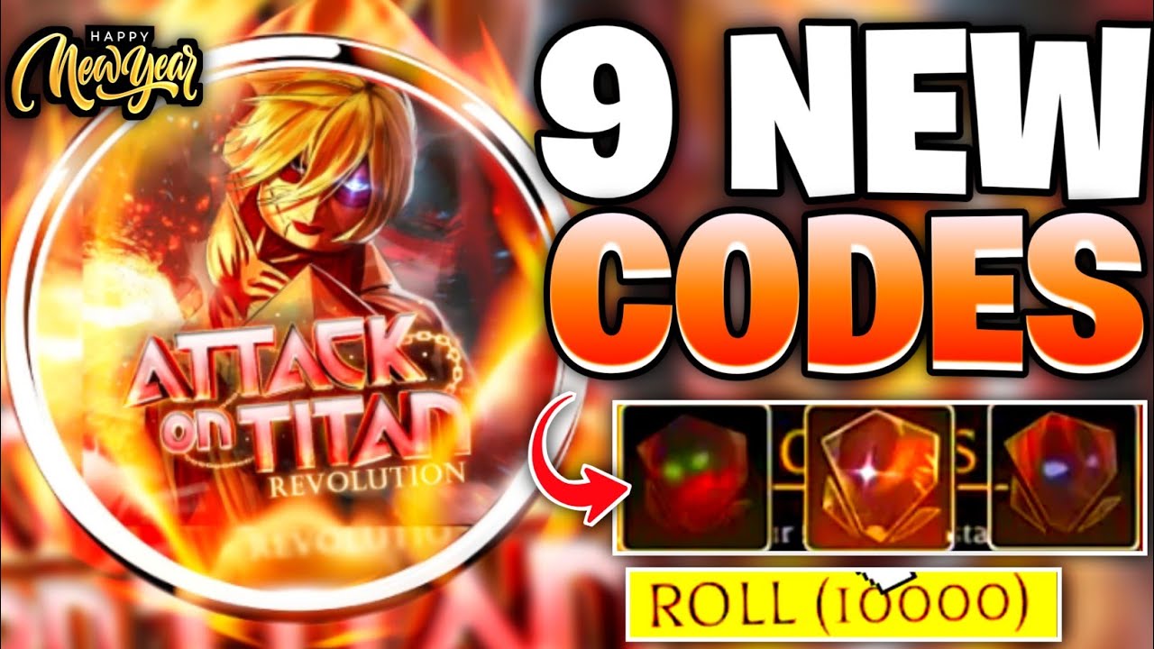 🎊NEW CODE!!🎊🎁 ATTACK ON TITAN REVOLUTION CODES JANUARY 2026 – AOT REVOLUTION ROBLOX CODES 2026