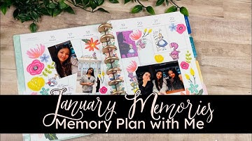 Memory Planning | January Memory Keeping
