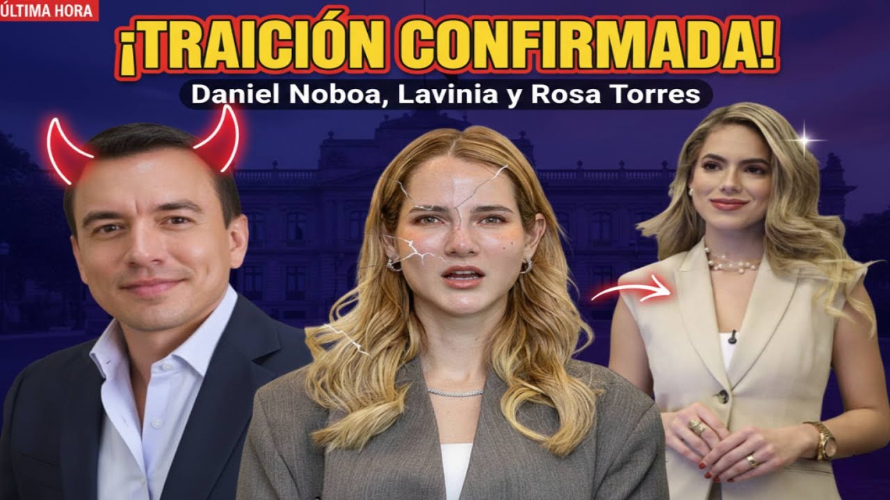 ¡ESCÁNDALO EN CARONDELET! Lavinia Valbonesi rompe el silencio tras supuesta infidelidad de Noboa