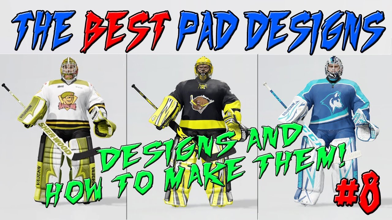 how to draw a nhl goalie