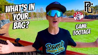 PG Tournament footage | WHATS IN YOUR BAG? | Game bats |