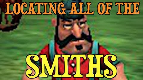 Wizard101: LOCATIONS OF ALL THE SMITHS