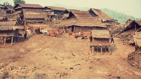 Get A Taste Of Akha Hill Tribe Village Life In This Video From Northern Laos!