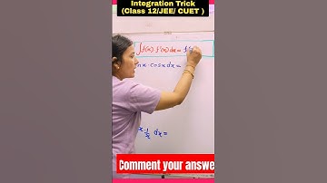 Integration Shortcut Trick 🔥 | Class 12 Integration #youtubeshorts #shorts #jee #mathsiseasy #maths