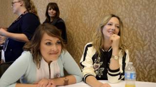 Judy Greer and Amber Nash Interview Archer 2016 San Diego Comic-Con