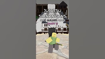 Jujutsu shenanigans skill builder moves part 1 #jujutsushenanigans #jjs #roblox