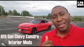6th Gen Chevy Camaro Interior Mods: Paddle Shifters, Gear Shifter Cover & More | CHEAP AND EASY
