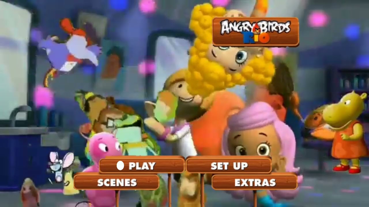 Rio Movie DVD Menu Real In Rio Song 