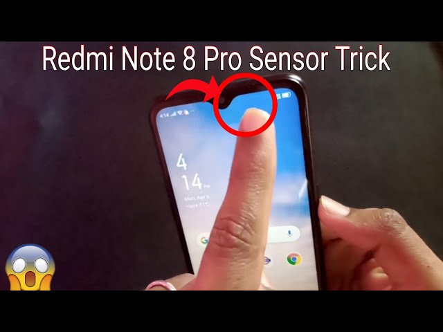 Redmi Note 8 Pro Sensor Trick That You Don't know - YouTube