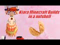 Kiara Minecraft Builds in a nutshell【Takanashi Kiara / Hololive EN】