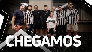 Botafogo desembarca em São Paulo para partida contra Palmeiras