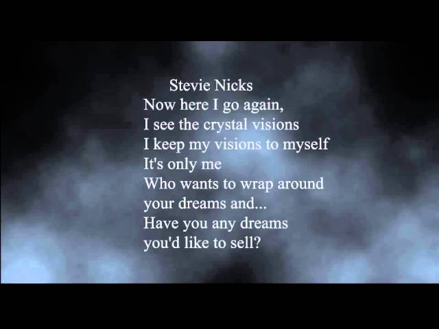 Dreams - Stevie Nicks Lyrics