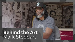 Behind The Art | Mark Stoddart Uses Art To Tell The History of Toronto Maple Leafs + Toronto Raptors