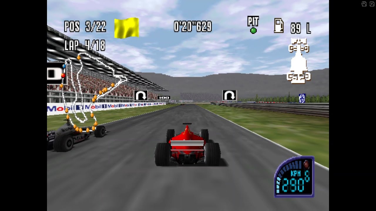 F1 Racing Championship (1999) — Round 7 France GP | Michael Schumacher Gameplay