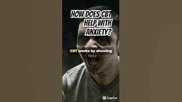 How Does CBT Help with Anxiety? (Simple Explanation) #cbt #anxietyrelief #mentalhealthshorts #shorts
