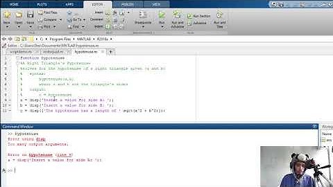 COMP216 - Programming with MATLAB pt.2 (M-Files & Input-Output)