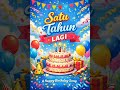 Lagu Selamat Ulang Tahun: Satu Tahun Lagi