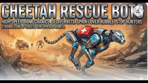 Cheetah Robots Unleashed