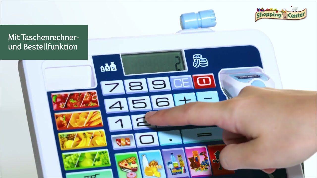 Theo Klein - Tablet & Kassenstation mit elektronischen Funktionen (