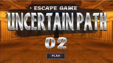 Escape Game Uncertain Path 2 WalkThrough - FirstEscapeGames