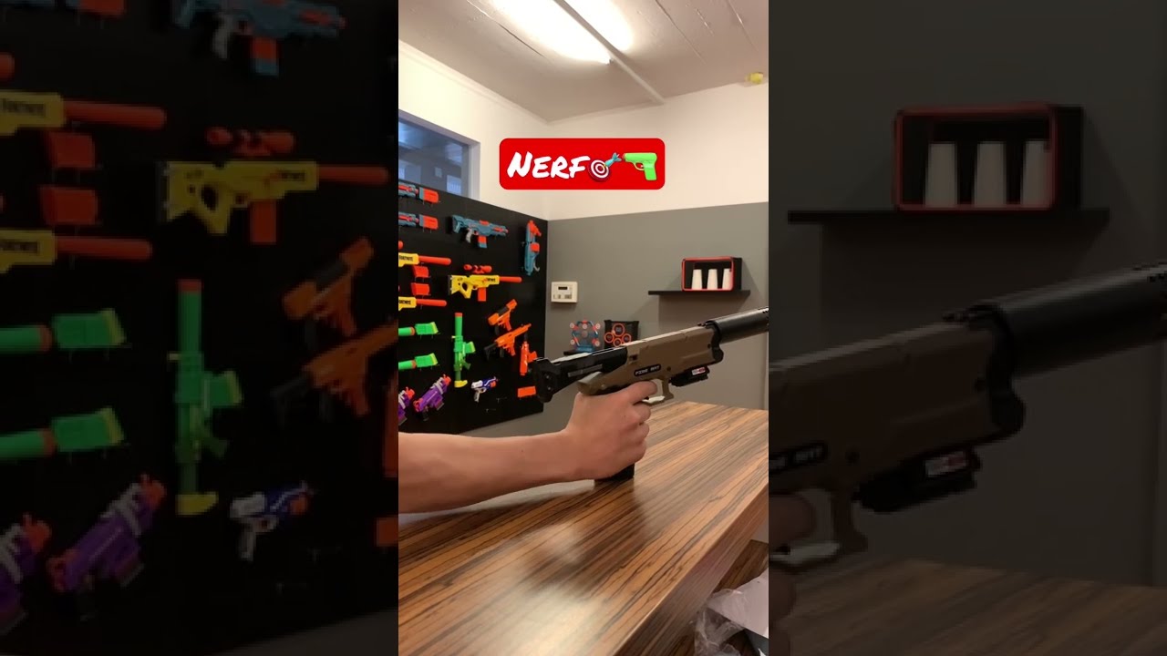  Nerf ZWQ S200 Shorts Reload Bullseye Nerfarena