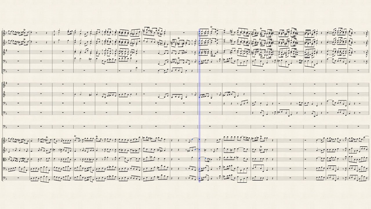 Minuet (orch score) - No. 7 from Water Music Suite No. 1 in F - HWV348