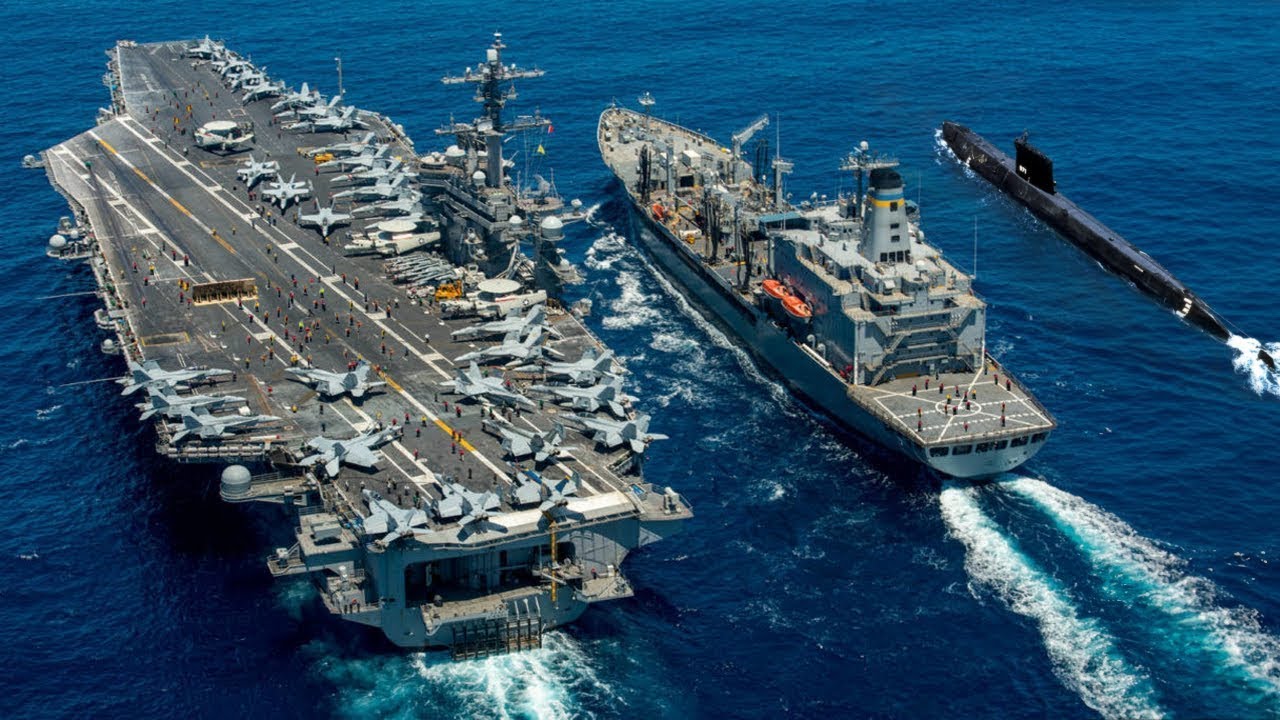 La Vida Dentro de los Portaaviones, Submarinos y Destructores más GRANDES del USS | DOCUMENTAL